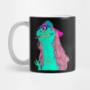 Long Dino Hair Mug